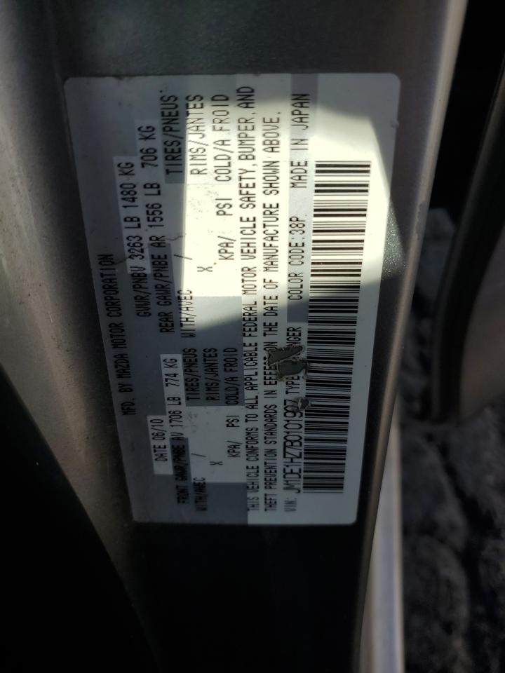 2011 Mazda Mazda2 VIN: JM1DE1HZ7B0101907 Lot: 52828935