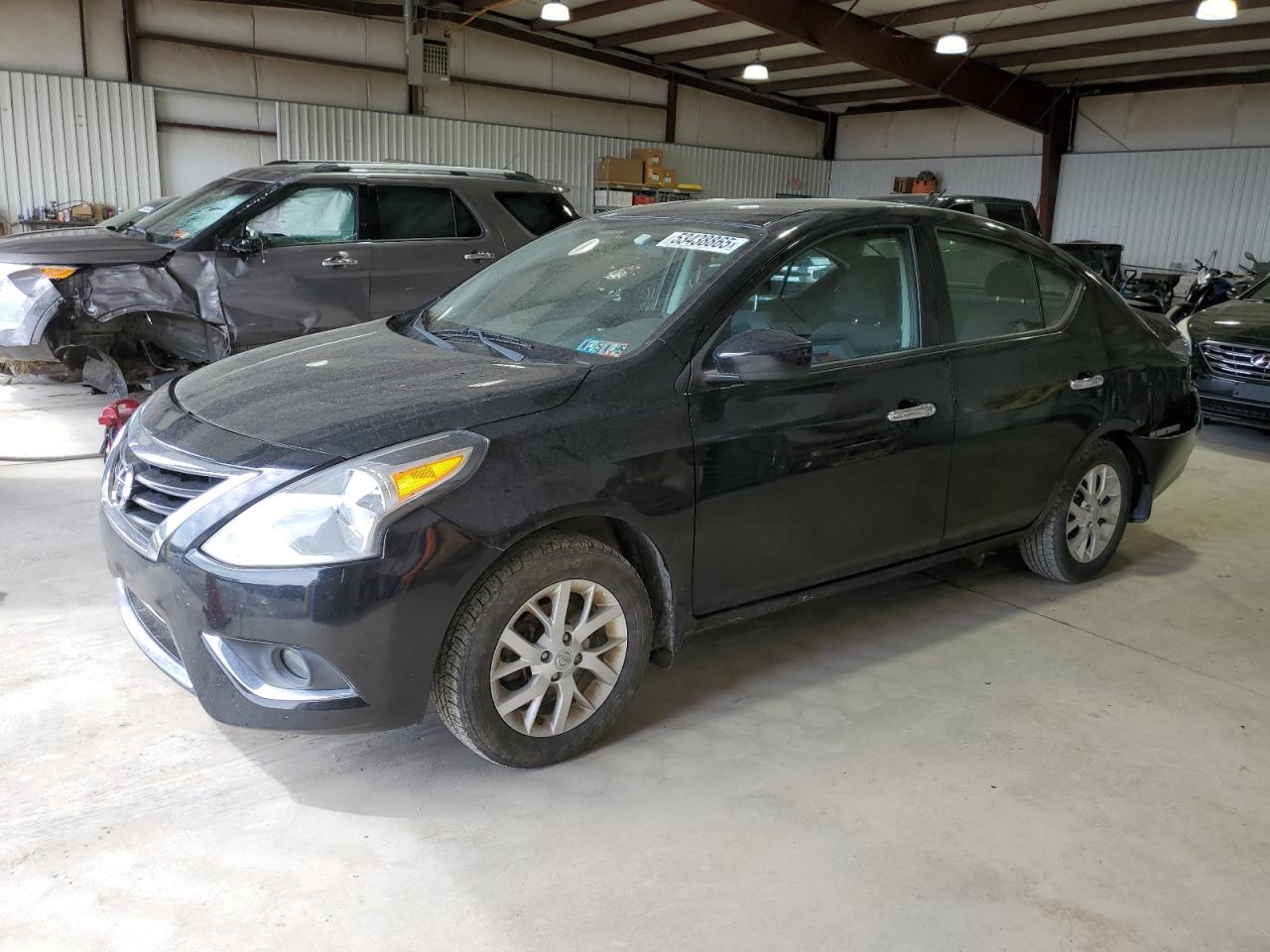 2016 Nissan Versa S en Venta en Chambersburg, PA - Rear End