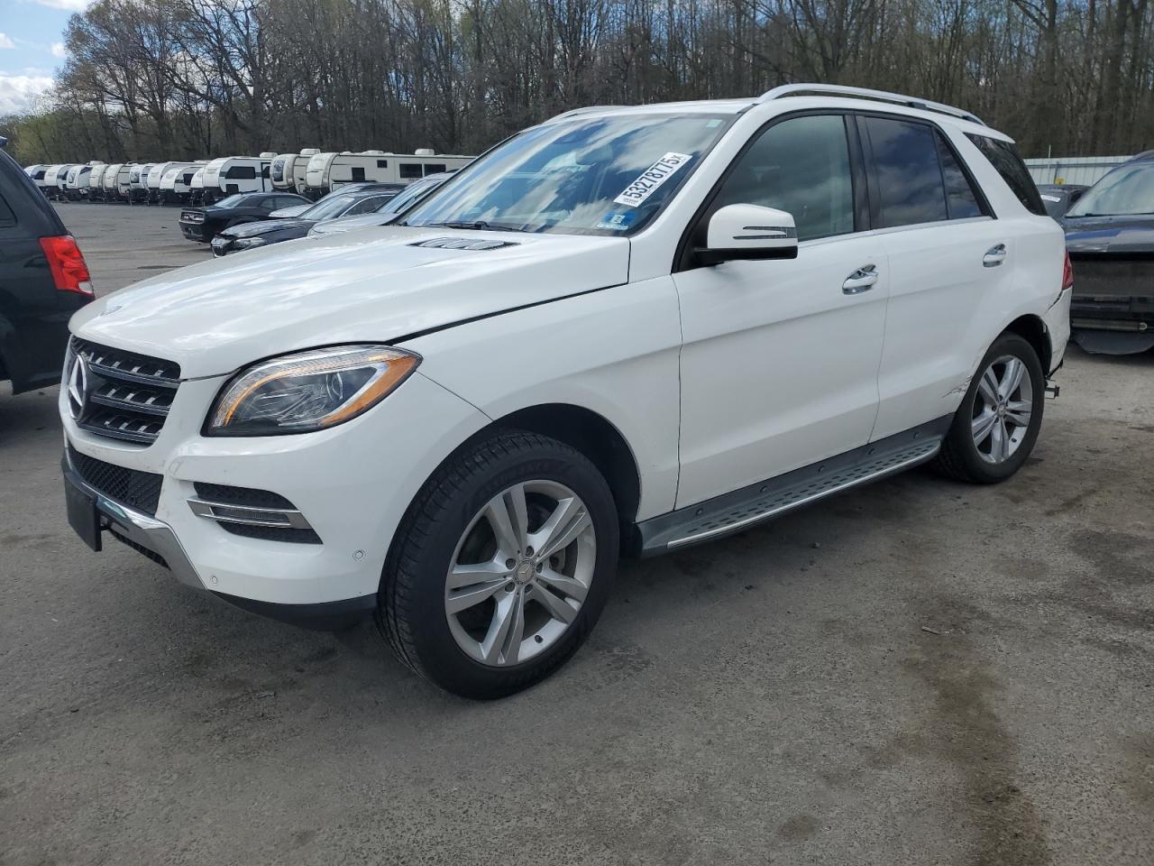 2014 Mercedes-Benz Ml 350 4Matic на продаже в Glassboro, NJ - Minor Dent/Scratches