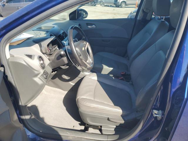 Hatchbacks CHEVROLET SONIC 2012 Granatowy