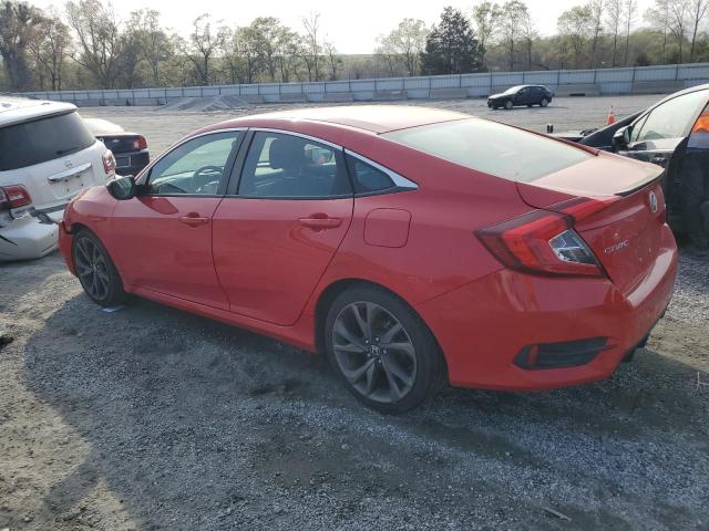  HONDA CIVIC 2021 Красный