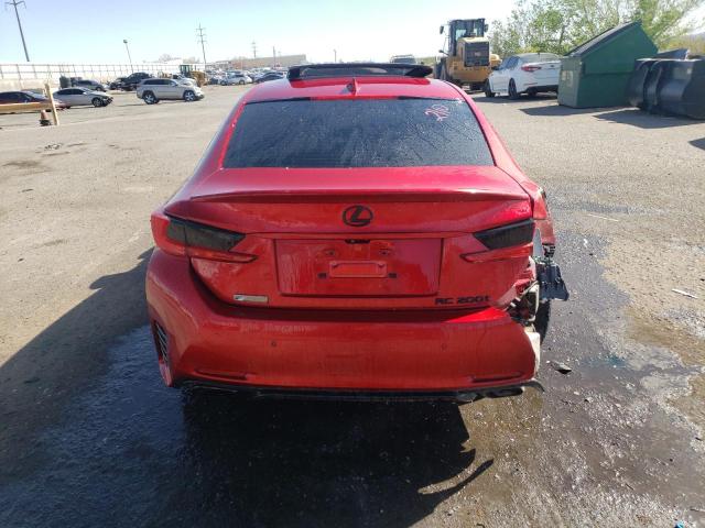  LEXUS RC 2016 Czerwony