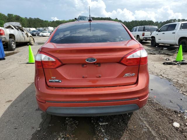  FORD FIESTA 2018 Красный