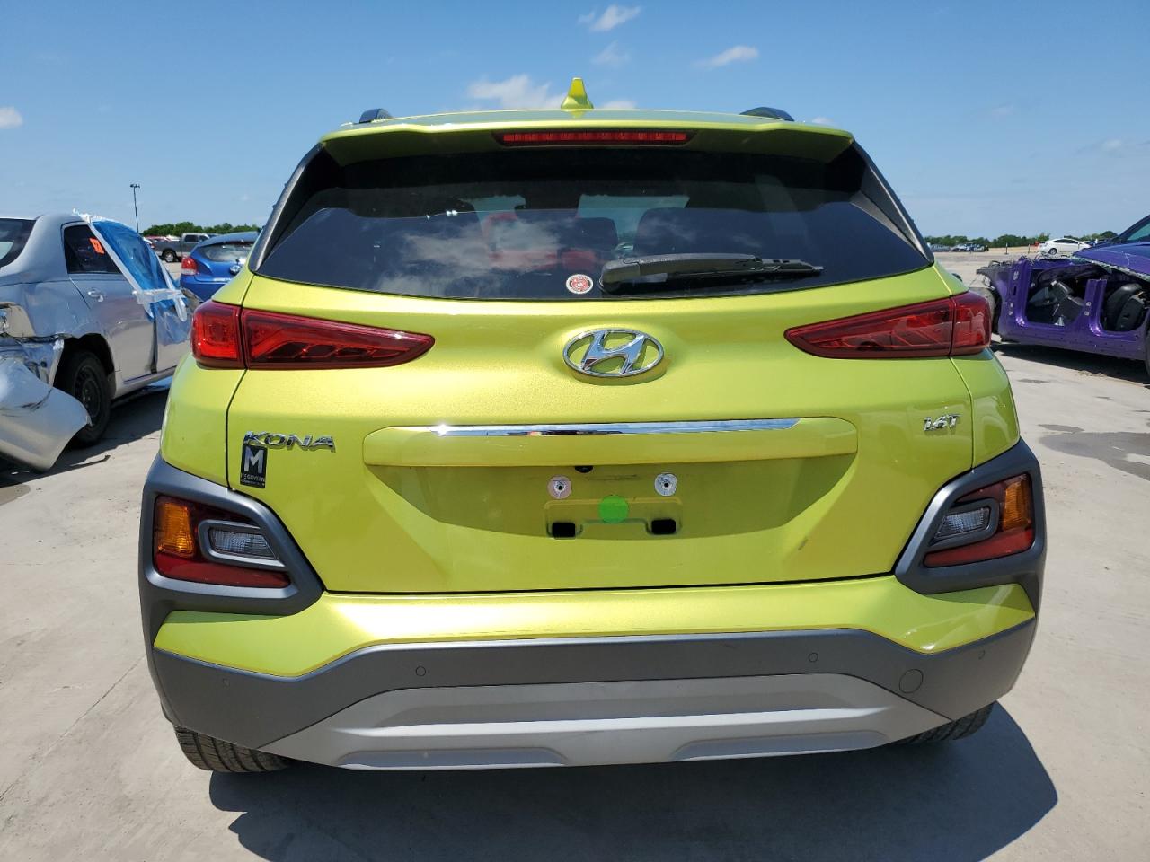 2019 Hyundai Kona Ultimate VIN: KM8K53A52KU327058 Lot: 53482925