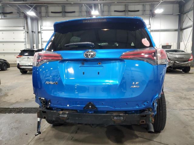  TOYOTA RAV4 2017 Синий