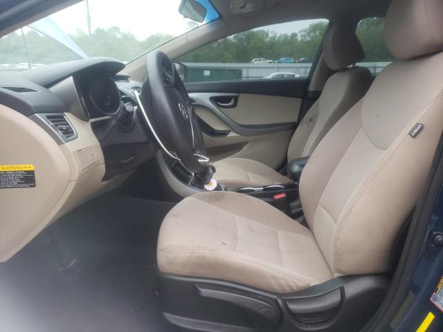 HYUNDAI ELANTRA 2016 Синий