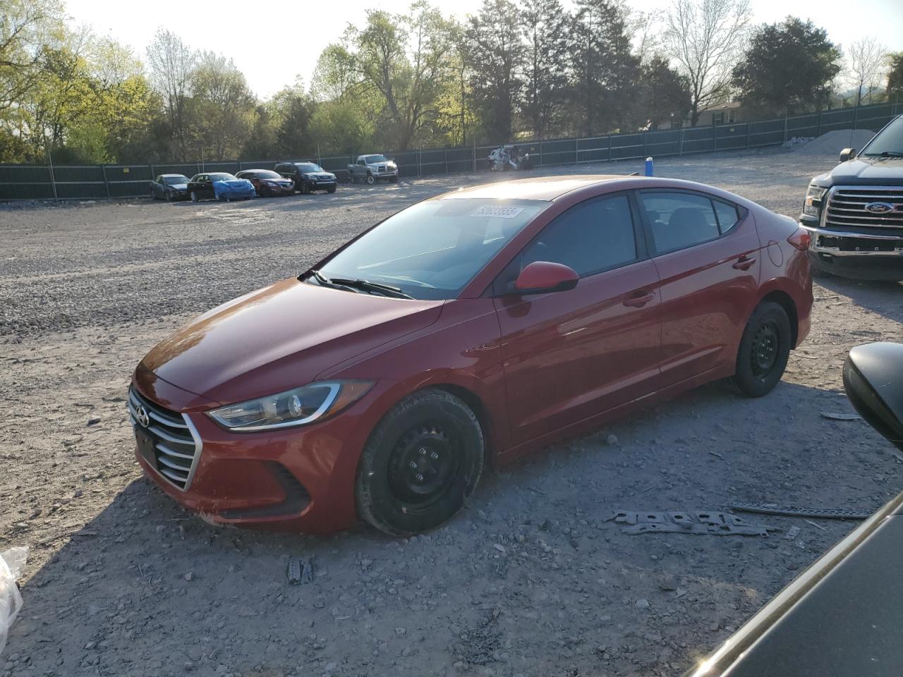 2017 Hyundai Elantra Se for Sale in Madisonville, TN - Side