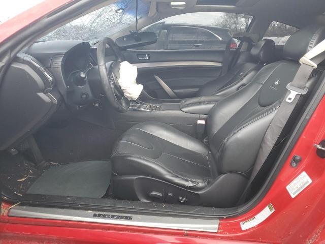  INFINITI G37 2012 Red
