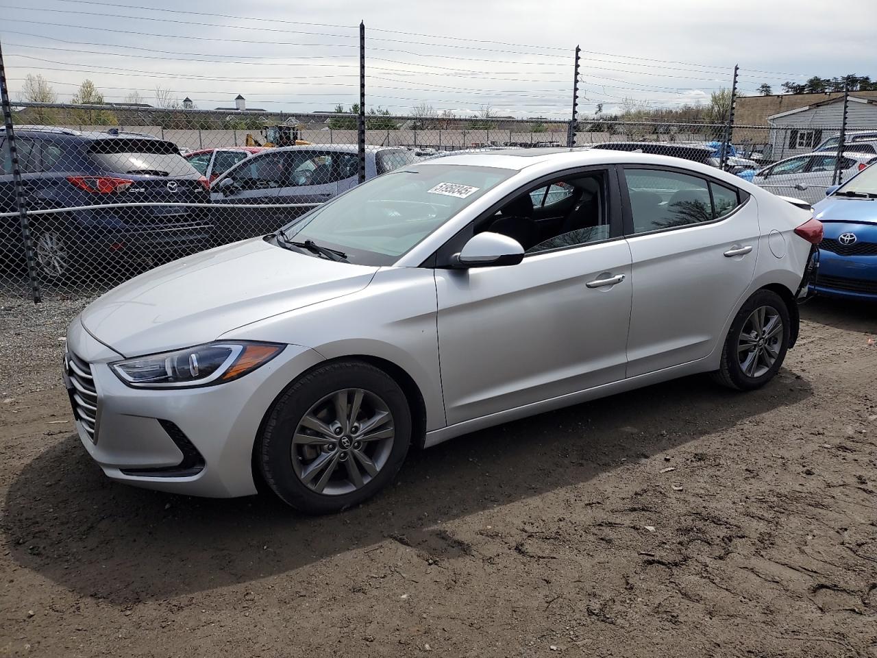 2018 Hyundai Elantra Sel იყიდება Baltimore-ში, MD - Rear End