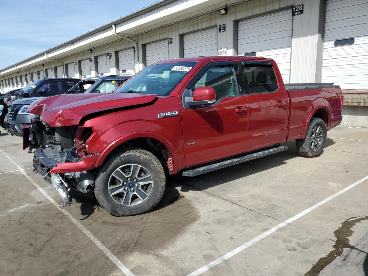 2015 Ford F150 Supercrew red other gas 1FTFW1EGXFFD05306 photo #1