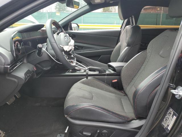  HYUNDAI ELANTRA 2023 Черный