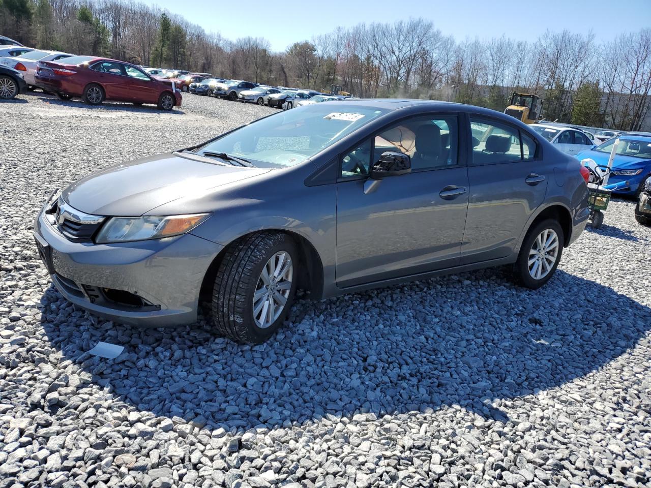 2012 Honda Civic Ex for Sale in North Billerica, MA - Front End