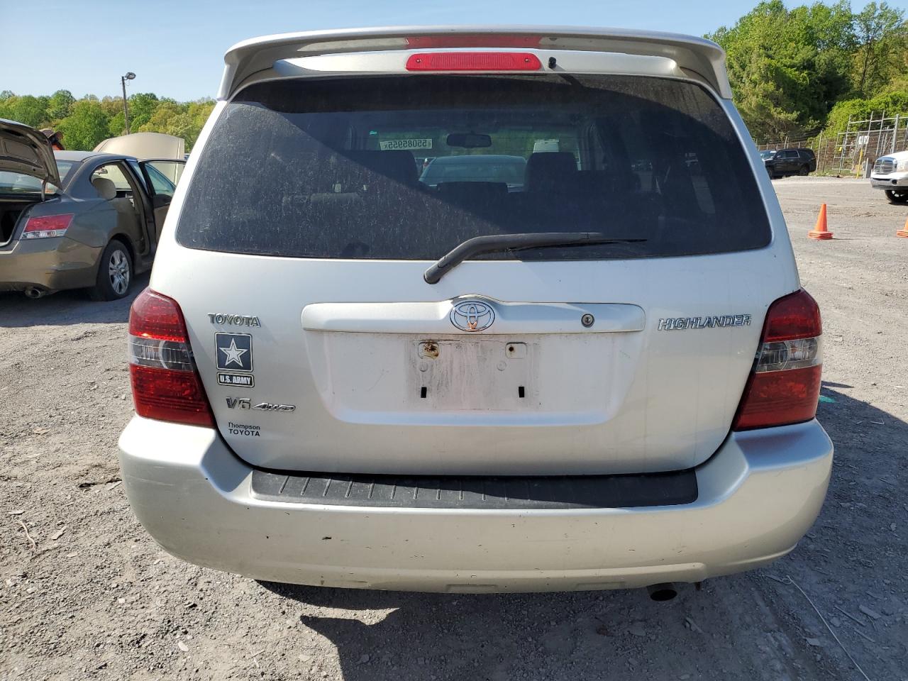 2007 Toyota Highlander Sport VIN: JTEEP21A470213835 Lot: 55085955