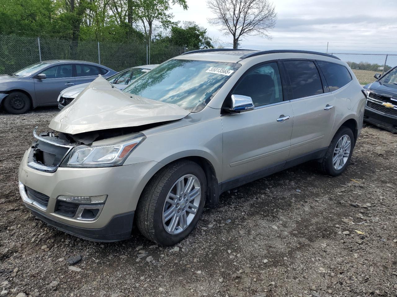 2015 Chevrolet Traverse Lt იყიდება Cicero-ში, IN - Front End