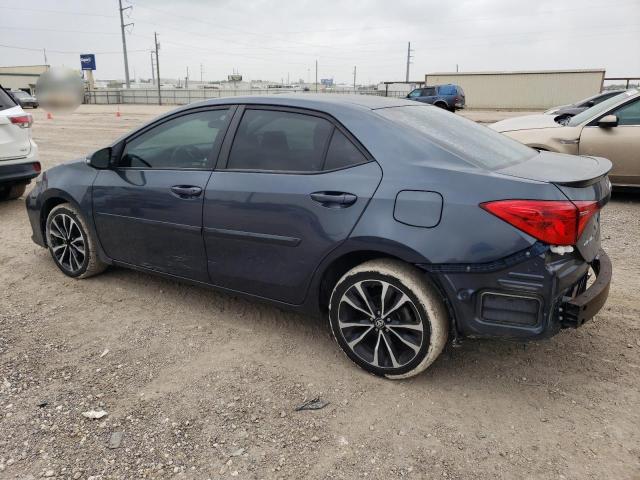 Sedans TOYOTA COROLLA 2017 Granatowy