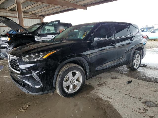  TOYOTA HIGHLANDER 2022 Black