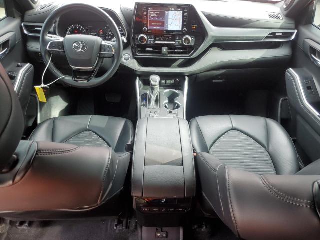  TOYOTA HIGHLANDER 2021 Czerwony
