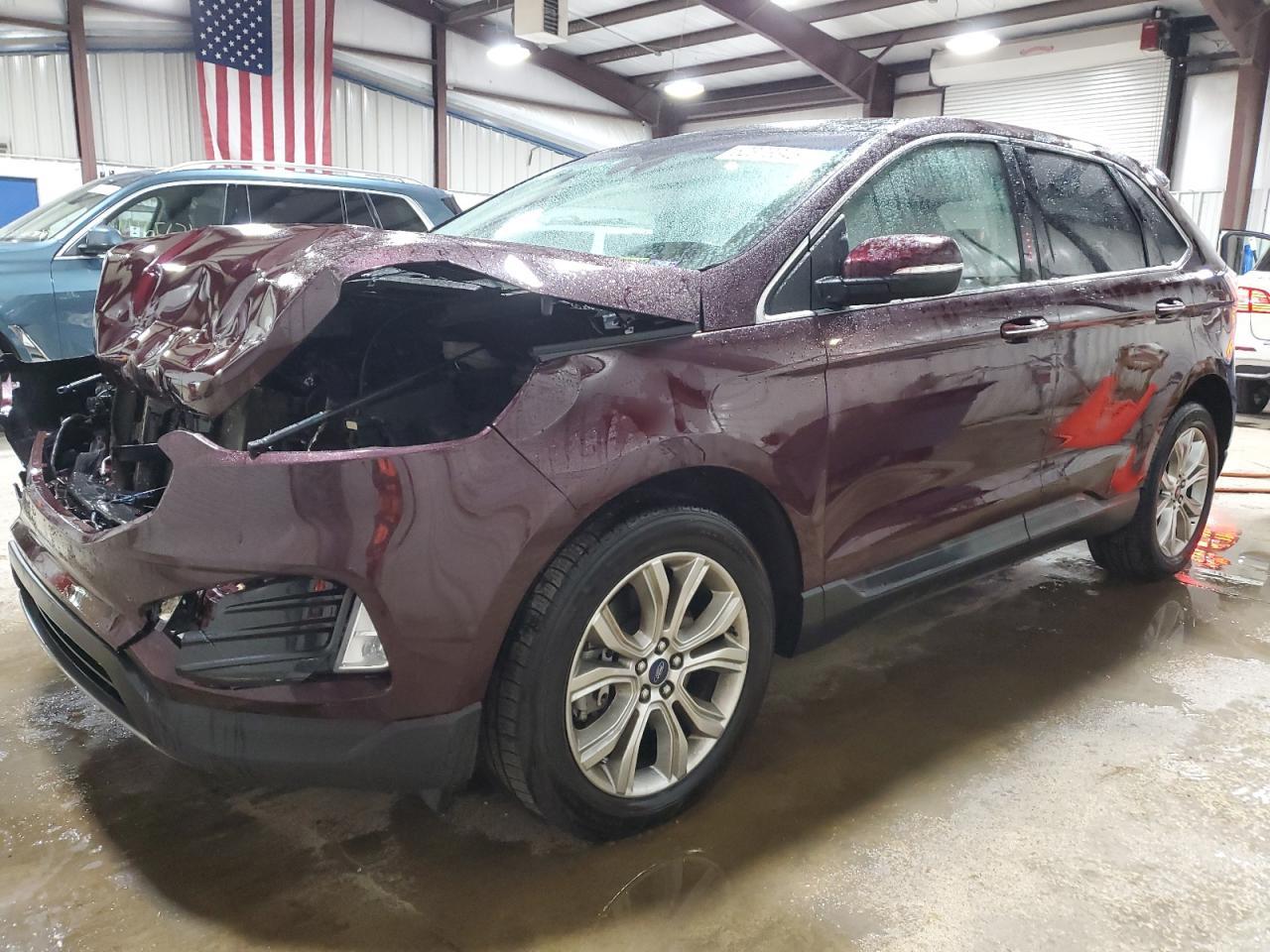 2019 Ford Edge Titanium for Sale in West Mifflin, PA - Front End