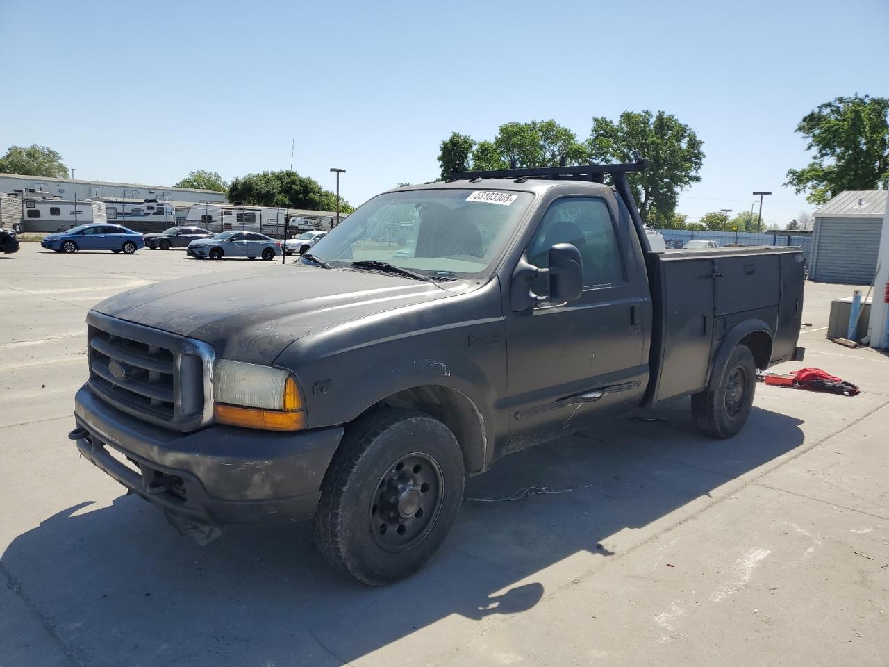 2000 Ford F250 Super Duty de vânzare în Sacramento, CA - Vandalism
