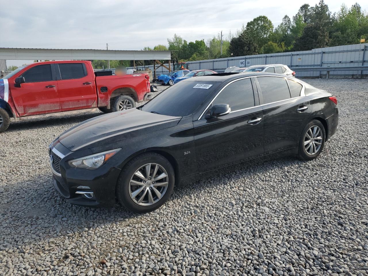 2016 Infiniti Q50 Premium VIN: JN1EV7AP6GM301728 Lot: 53091865