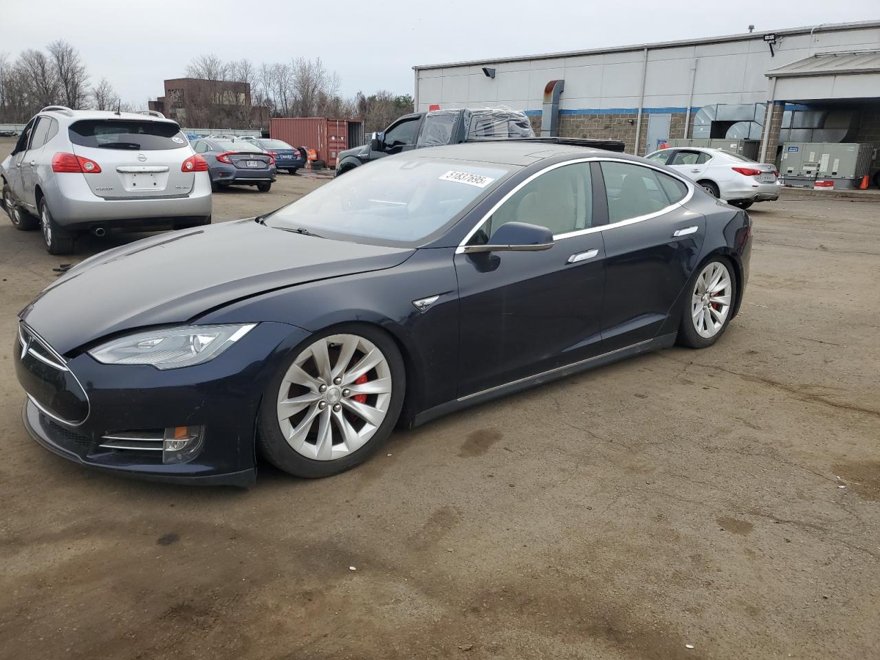 2014 Tesla Model S de vânzare în New Britain, CT - Front End
