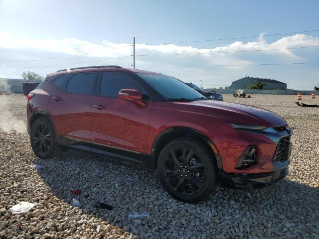  CHEVROLET BLAZER 2021 Czerwony