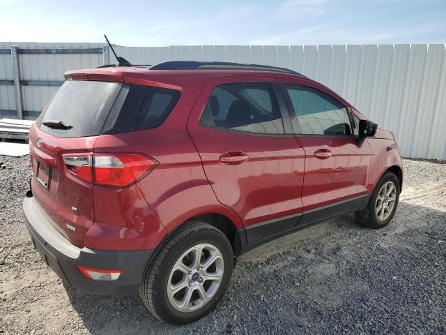  FORD ECOSPORT 2018 Czerwony