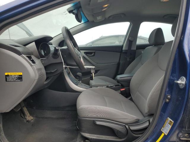  HYUNDAI ELANTRA 2013 Blue
