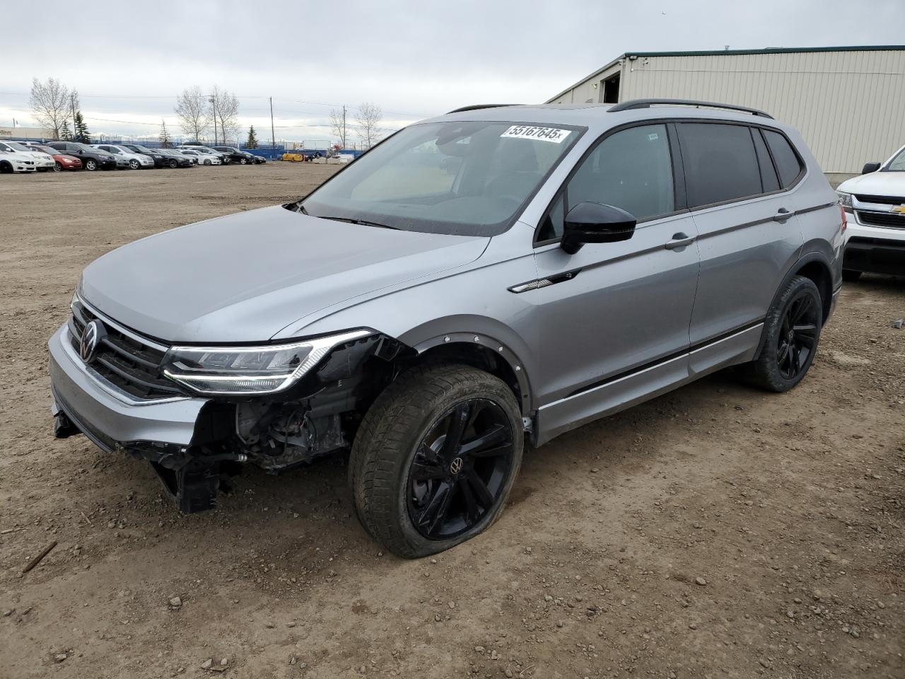 2024 Volkswagen Tiguan Se R-Line Black на продаже в Rocky View County, AB - Front End