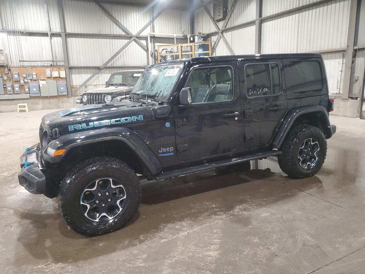 2022 Jeep Wrangler Unlimited Rubicon 4Xe للبيع في Montreal-est، QC - Vandalism