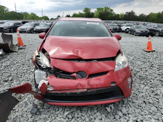  TOYOTA PRIUS 2015 Red