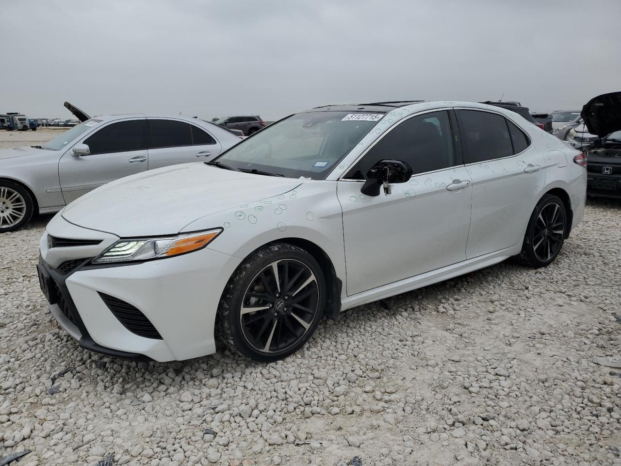 2020 Toyota Camry Xse de vânzare în Temple, TX - Hail