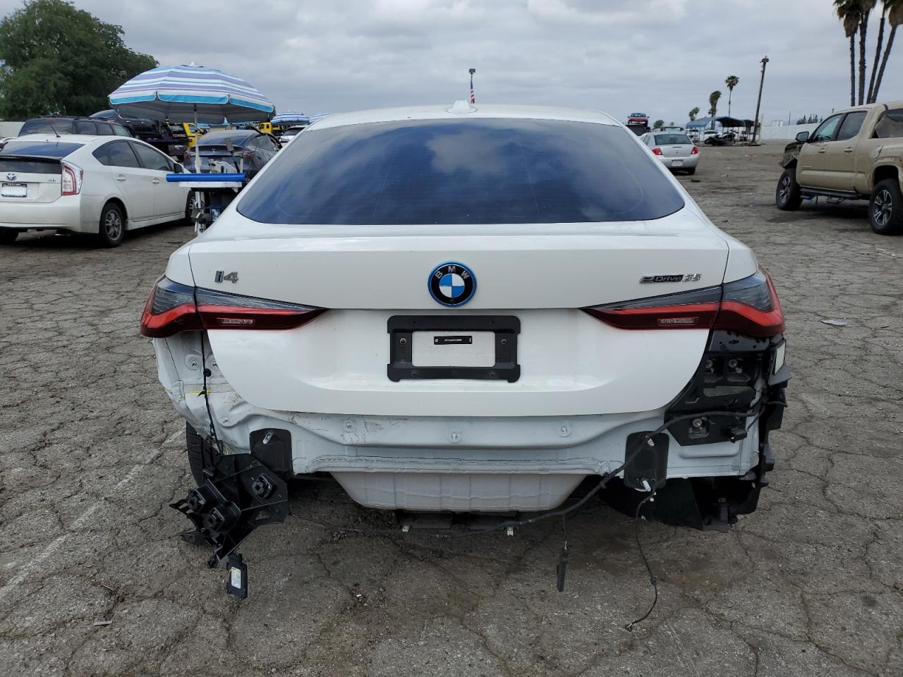 2023 BMW I4 Edrive 35 VIN: WBY43AW02PFR45480 Lot: 53398835