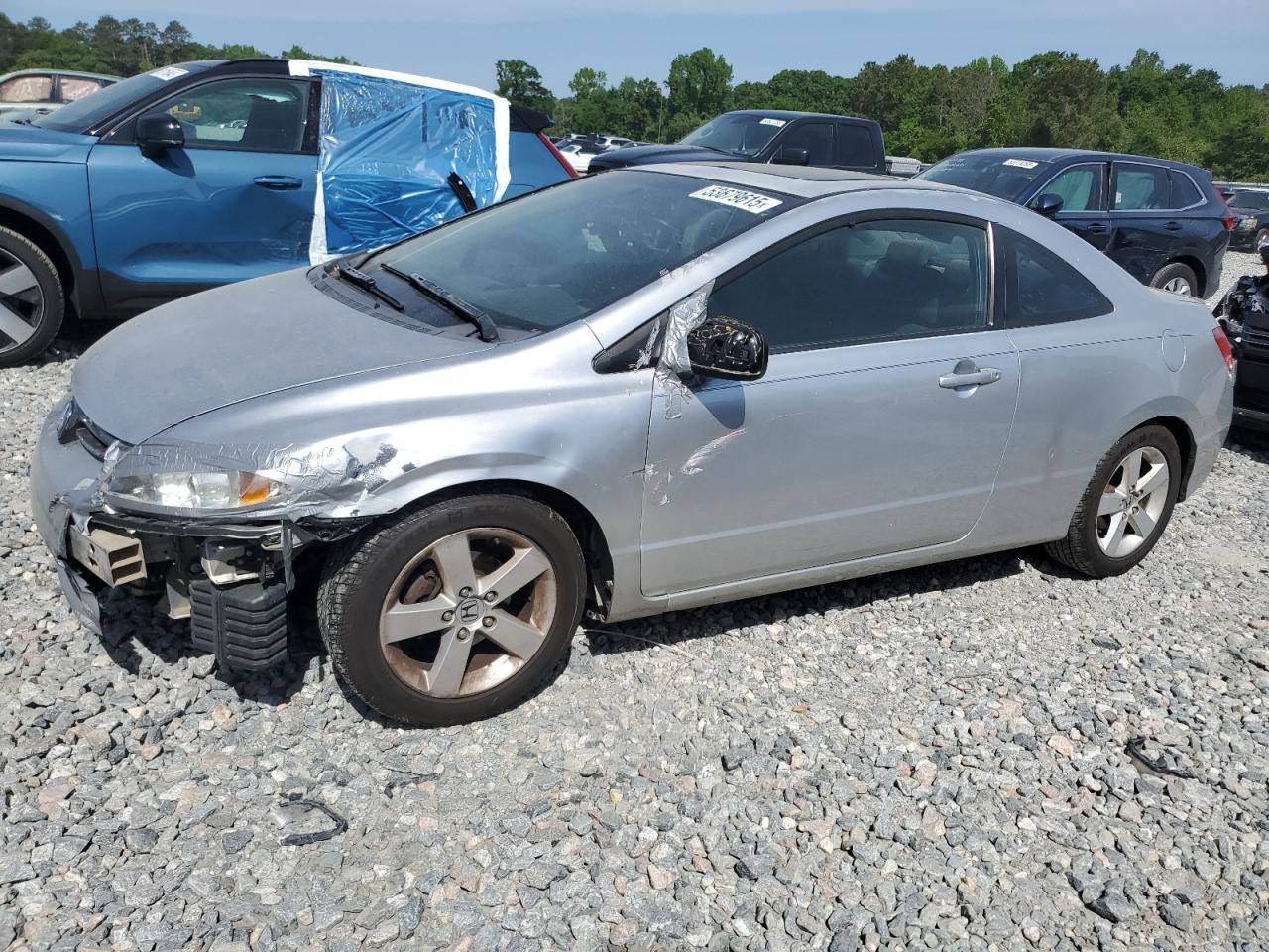 2007 Honda Civic Ex for Sale in Byron, GA - Front End
