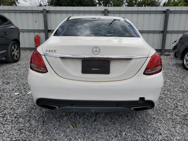 Sedans MERCEDES-BENZ C-CLASS 2016 Biały
