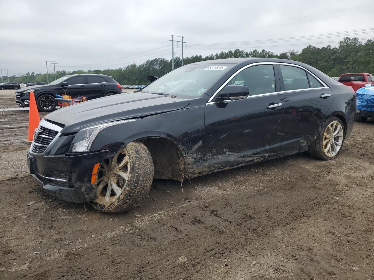 2018 Cadillac Ats Premium Luxury na sprzedaż w Greenwell Springs, LA - Front End