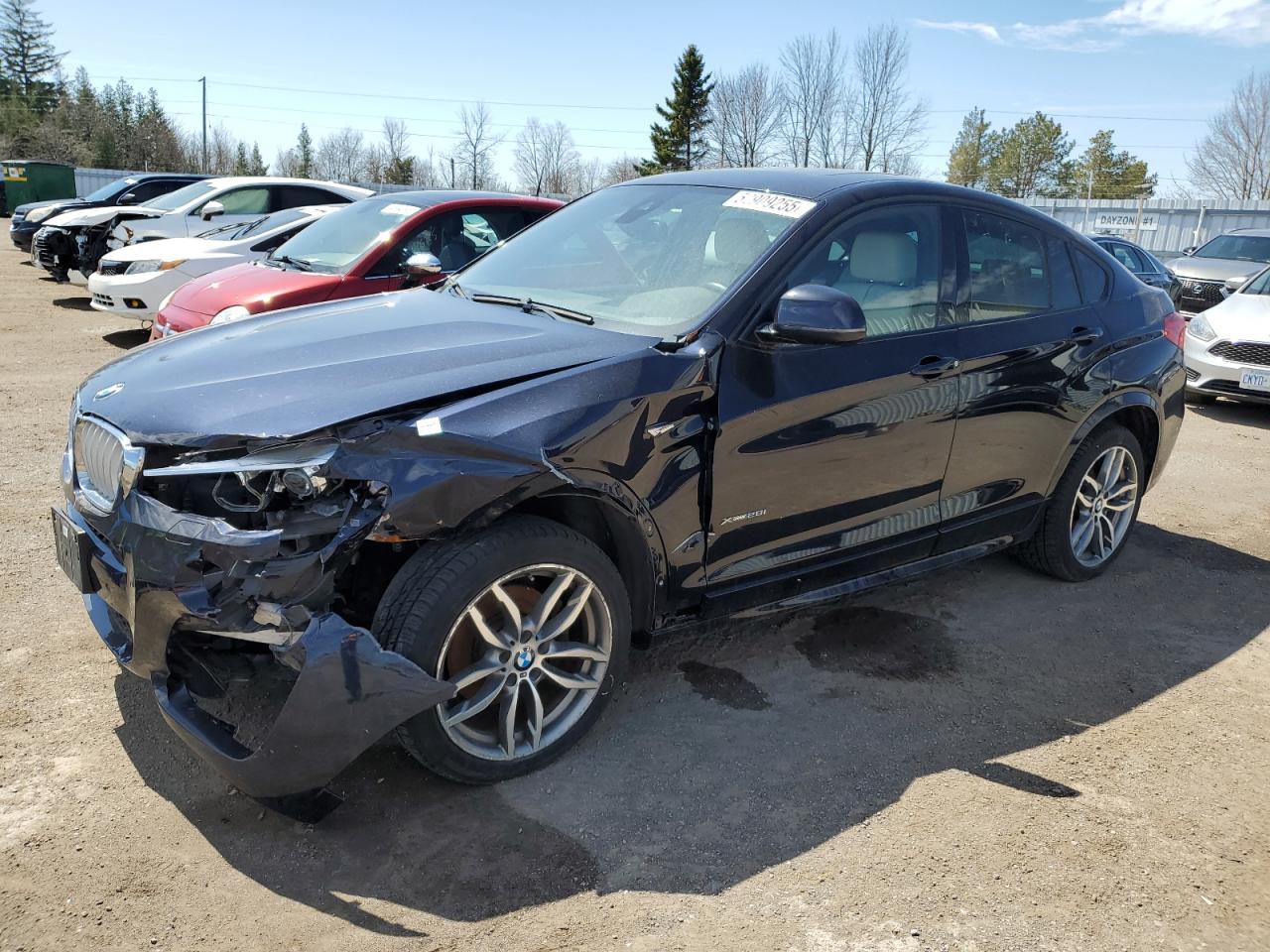 BMW X4 2017. Lot# 52909255. VIN 5UXXW3C37H0T79884. Photo 1