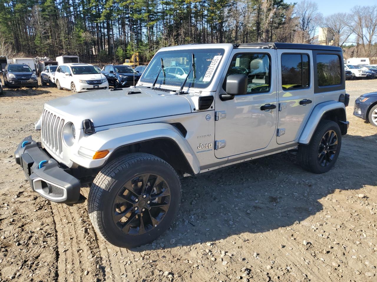 2023 Jeep Wrangler Sahara 4Xe للبيع في North Billerica، MA - Rear End