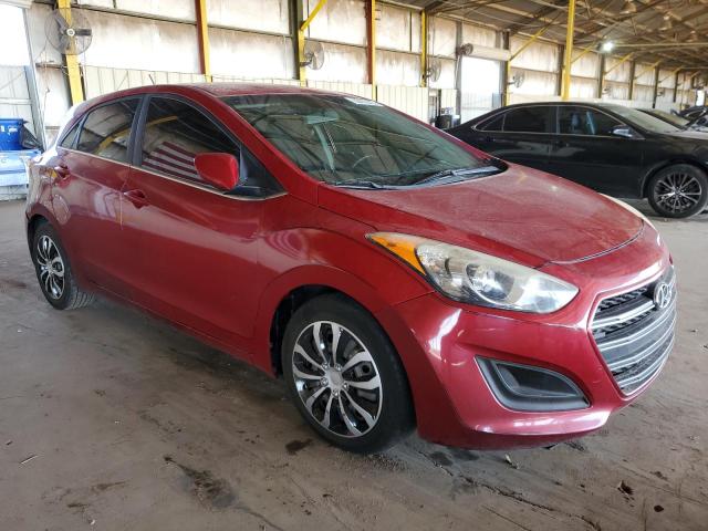 Hatchbacks HYUNDAI ELANTRA 2017 Czerwony