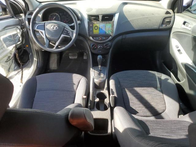 Hatchbacks HYUNDAI ACCENT 2016 Srebrny