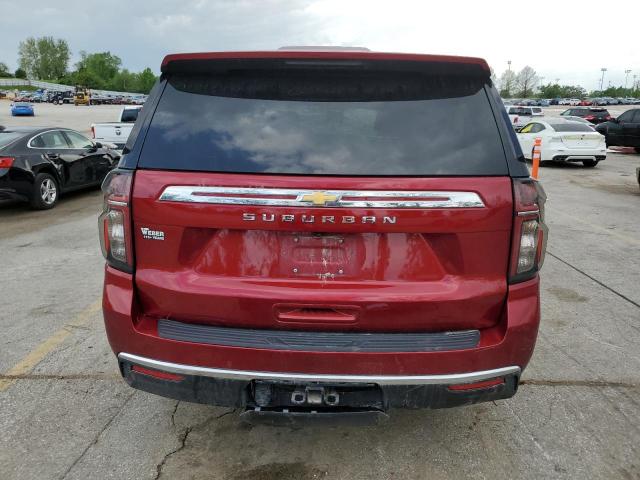  CHEVROLET SUBURBAN 2023 Бордовий