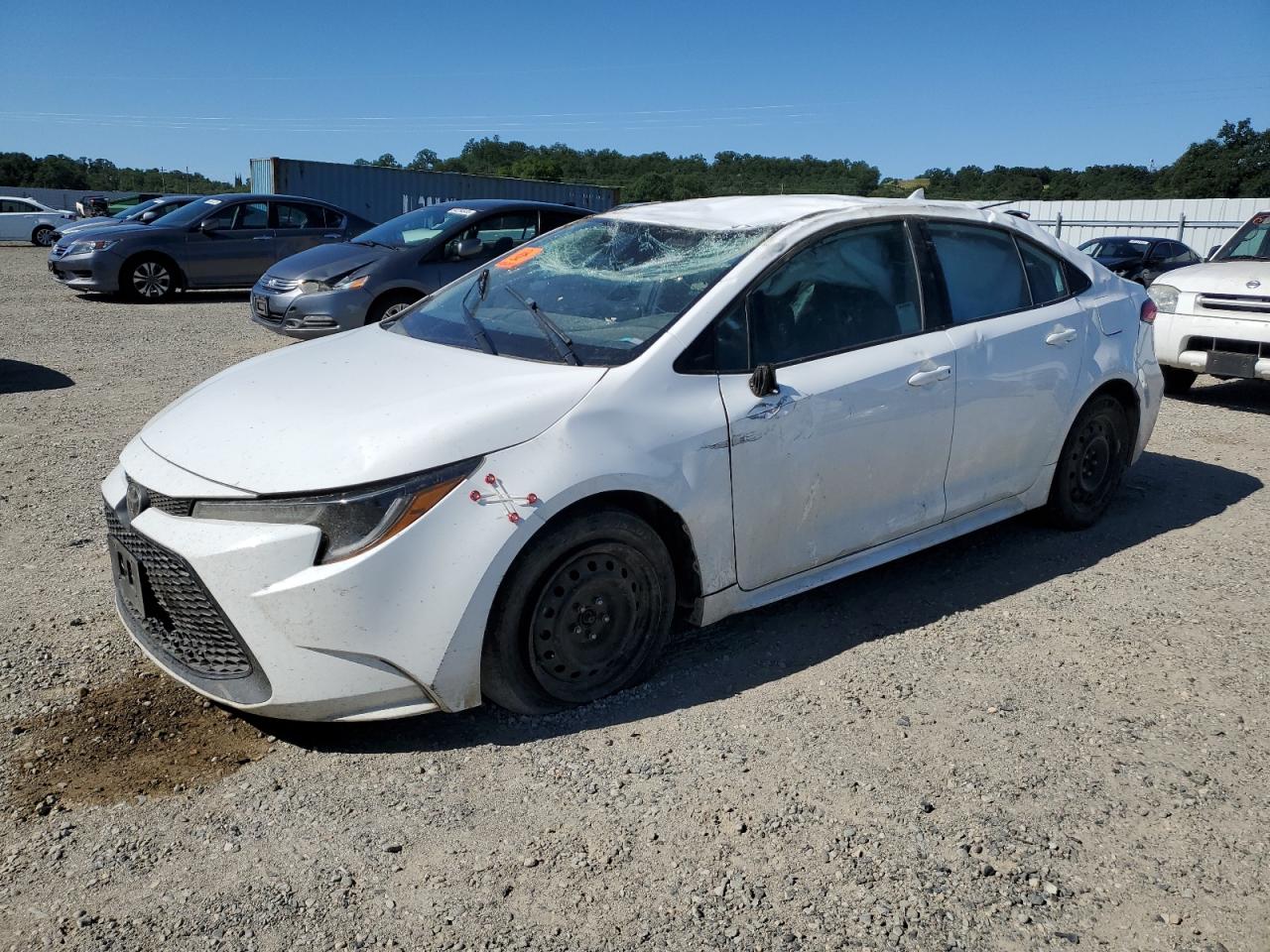 2020 Toyota Corolla Le للبيع في Anderson، CA - Rollover