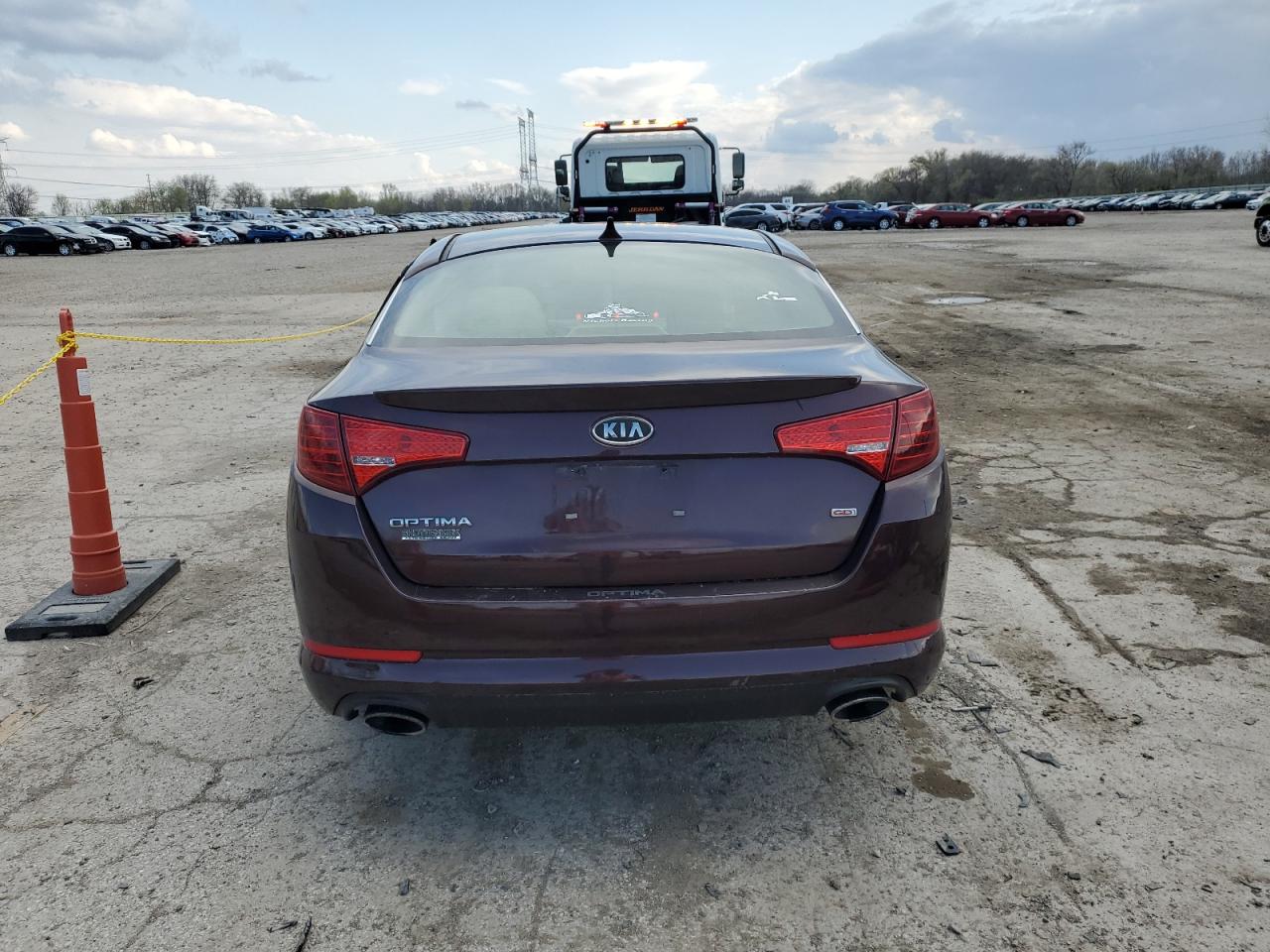 2012 Kia Optima Lx VIN: 5XXGM4A74CG062185 Lot: 52701925