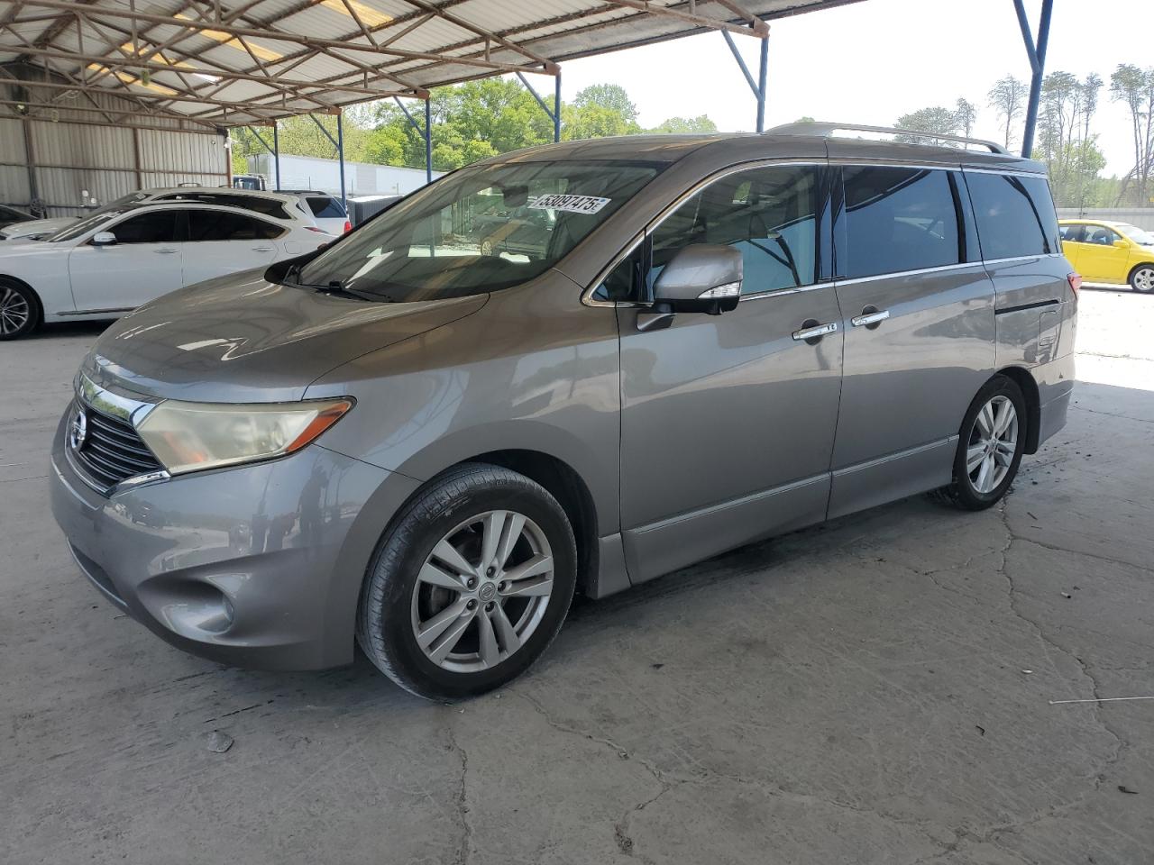 2013 Nissan Quest S იყიდება Cartersville-ში, GA - Rear End