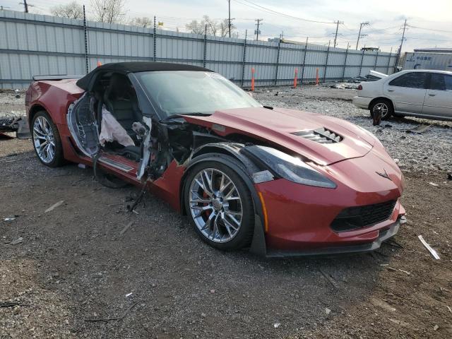  CHEVROLET CORVETTE 2015 Czerwony