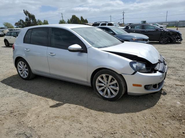  VOLKSWAGEN GOLF 2014 Серебристый
