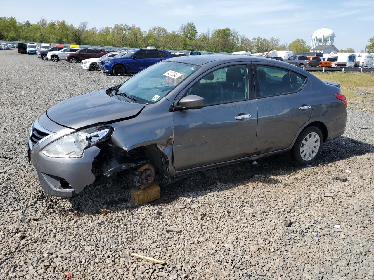2019 Nissan Versa S на продаже в Hillsborough, NJ - Front End
