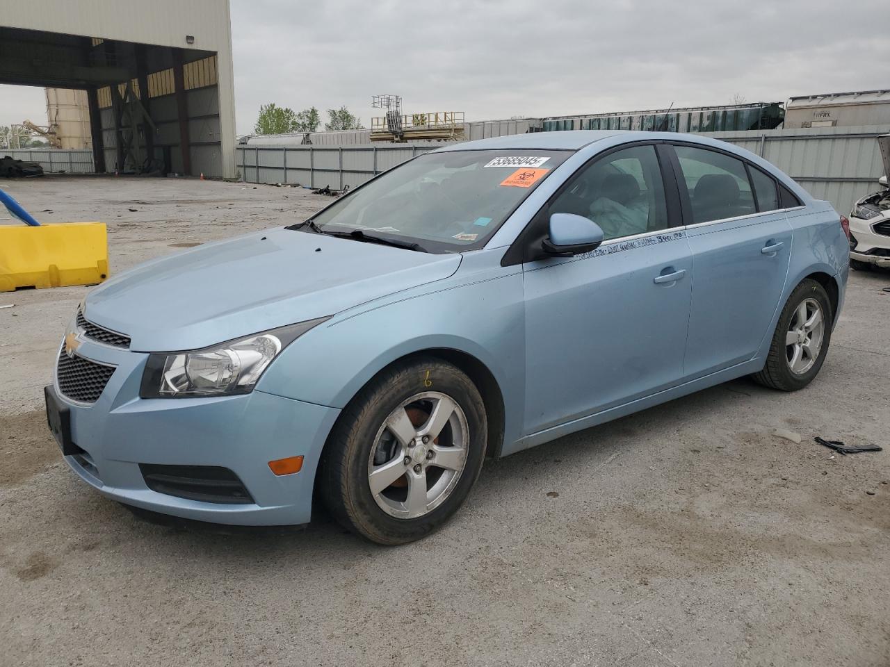 2012 Chevrolet Cruze Lt na sprzedaż w Kansas City, KS - Vandalism