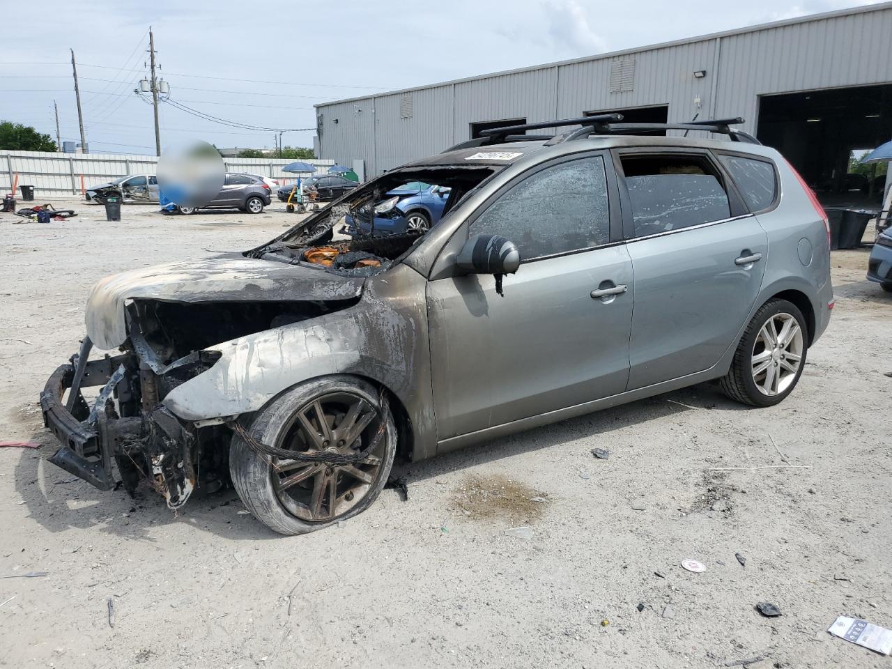 2010 Hyundai Elantra Touring Gls en Venta en Jacksonville, FL - Burn - Engine
