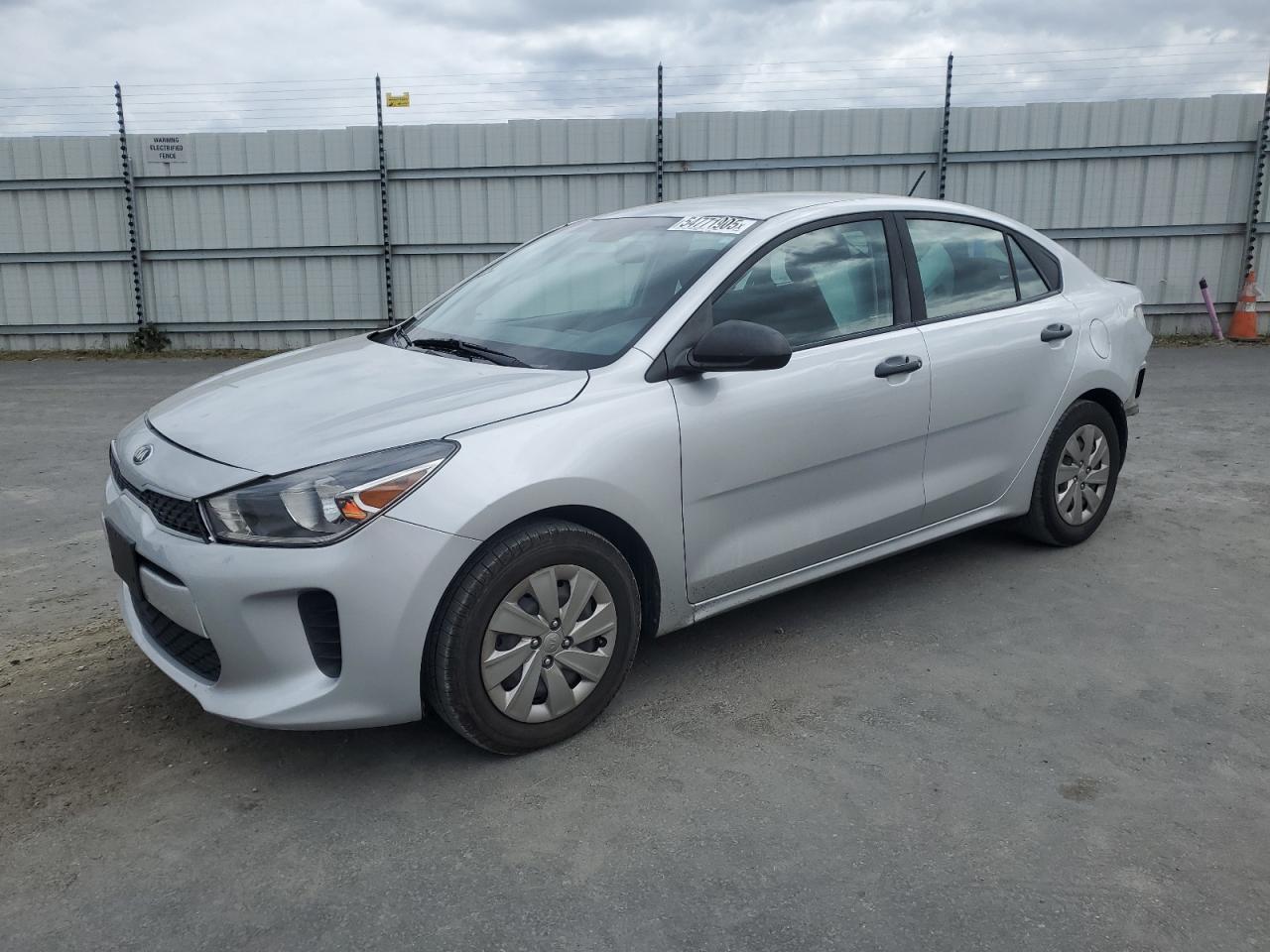 2018 Kia Rio Lx იყიდება Antelope-ში, CA - Rear End